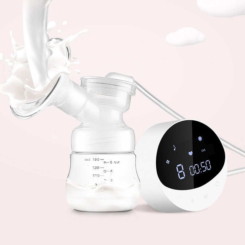 Máy hút sữa điện mô hình tròn lớn song phương